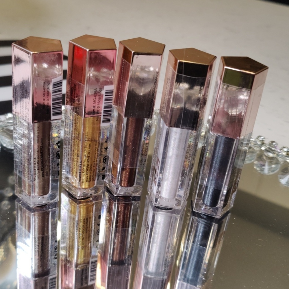 Metallic Glitter Liquid Eyeshadow Set of 5